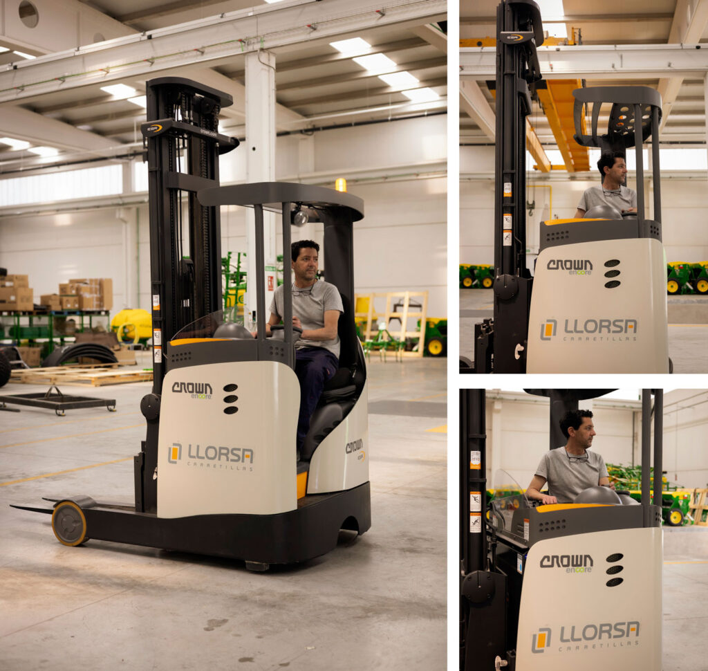 Carretilla Retractil Crown Collage