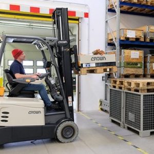 carretilla frontal eléctrica