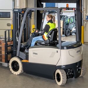 carretilla frontal eléctrica