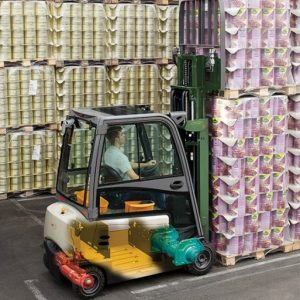 carretilla frontal eléctrica