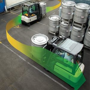 carretilla frontal eléctrica