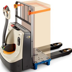 transpaleta electrica wp oa cinta estabilizadora de cargas